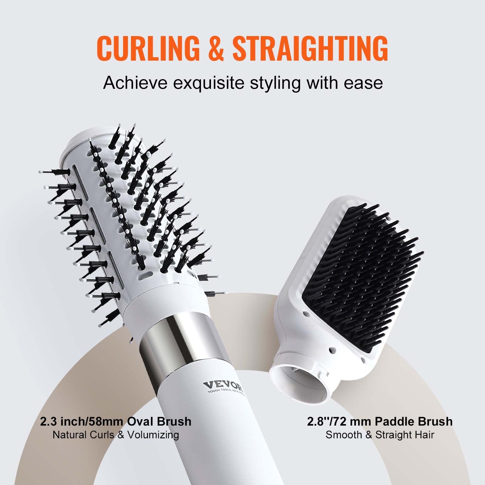 AirGlide Pro 3-in-1 Hot Air Styling Brush - in use