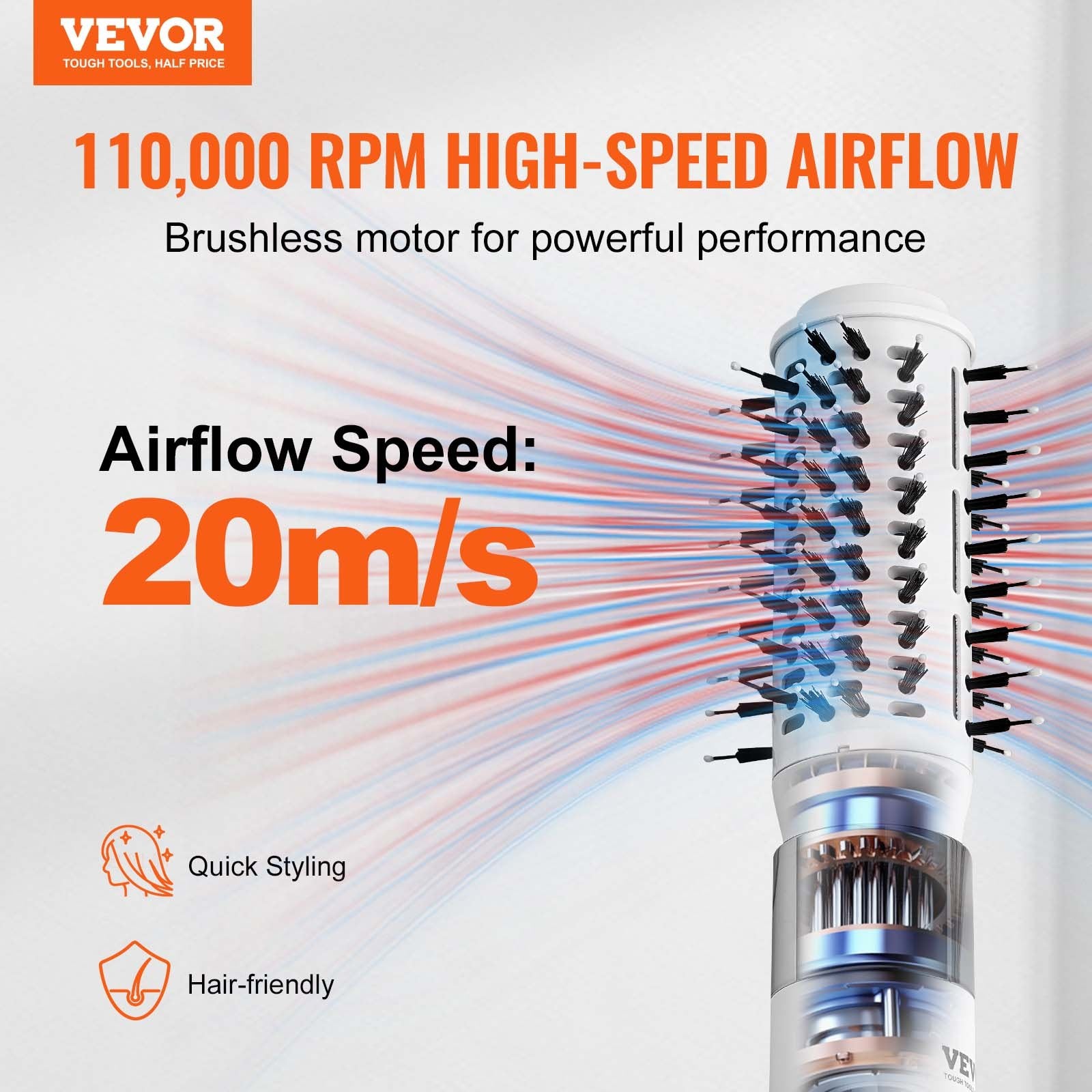 AirGlide Pro 3-in-1 Hot Air Styling Brush - detail
